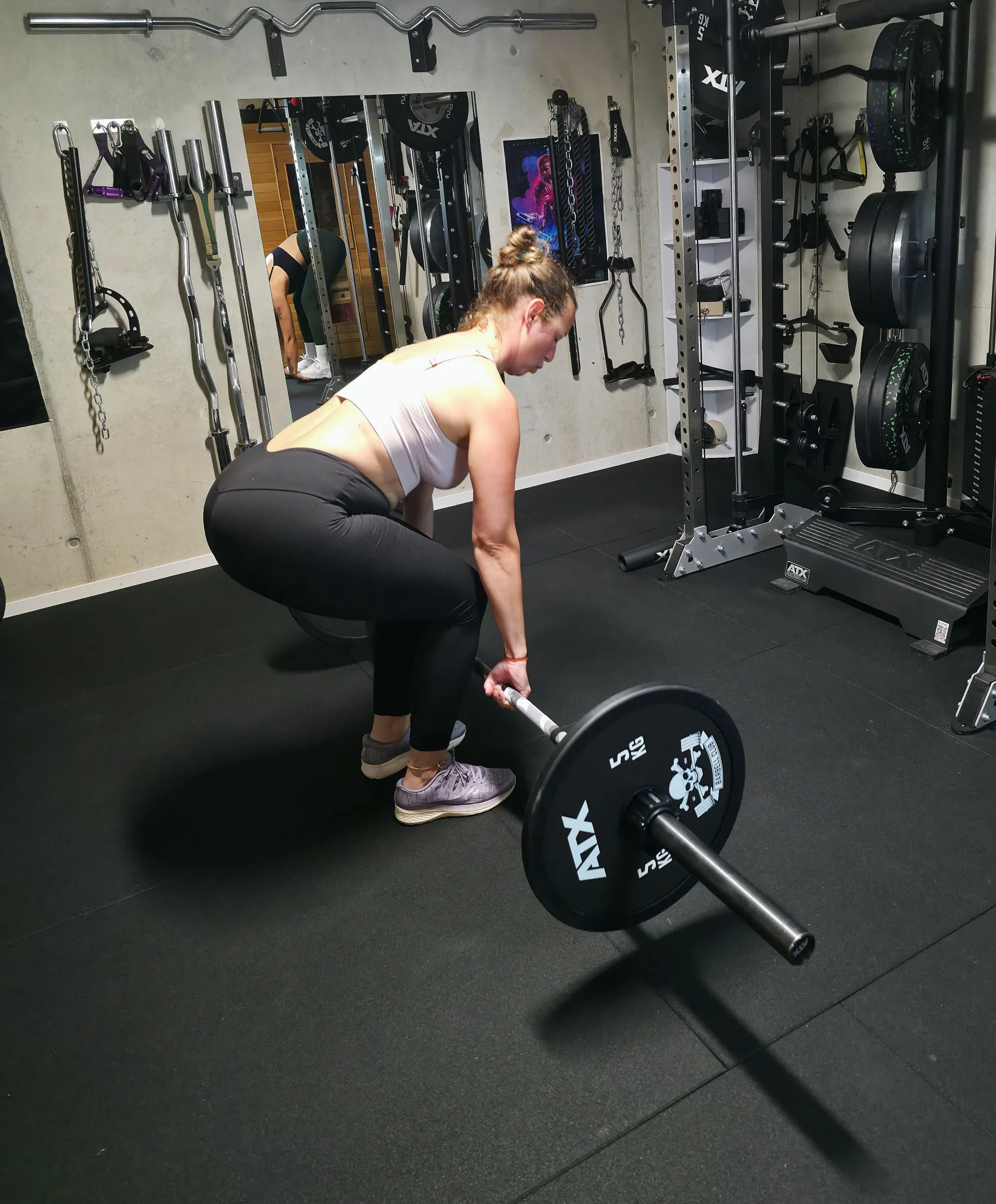 Deadlift soulevé de terre femme personal training